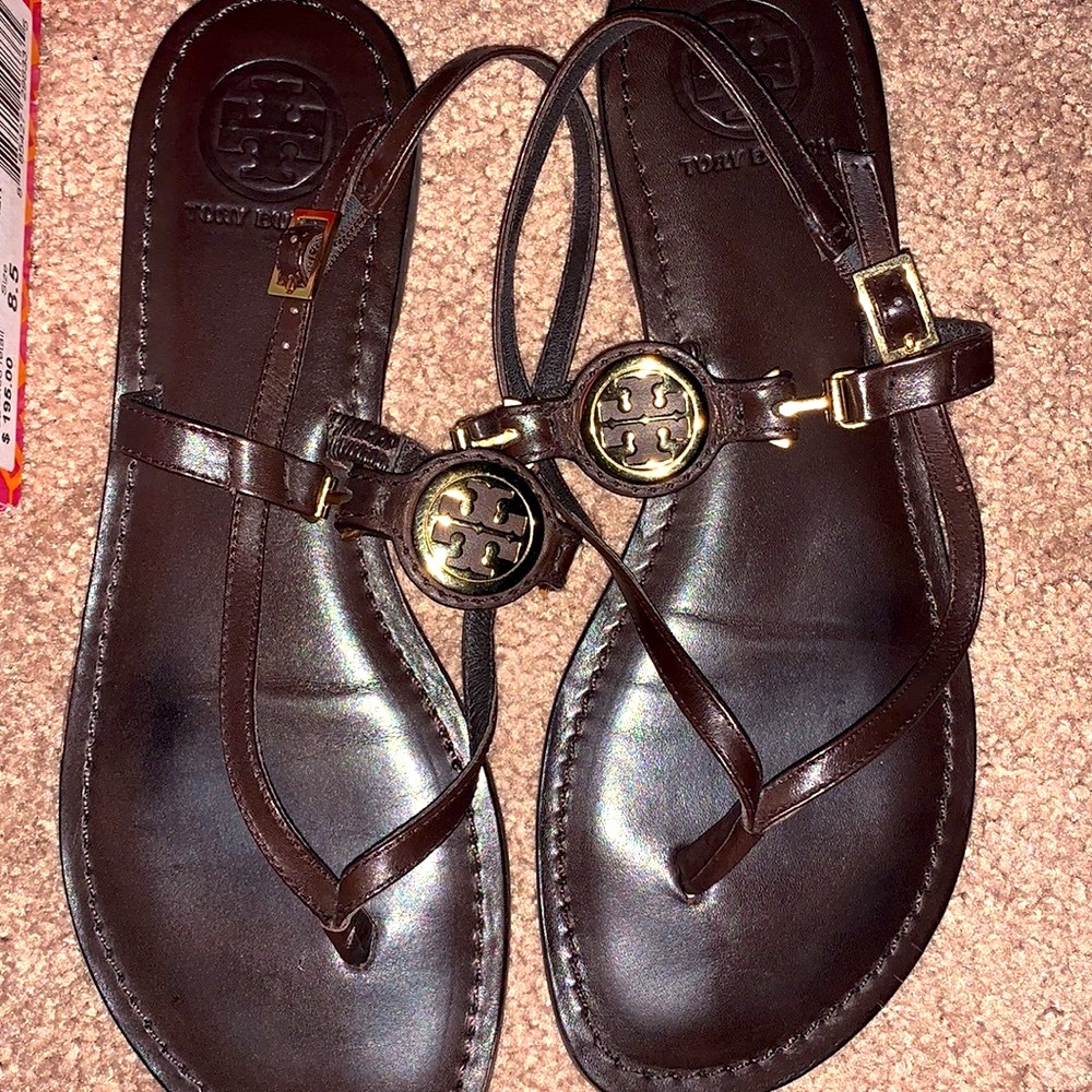 🔥🔥Tory Burch Leather Sandals “Ali Anteka” style